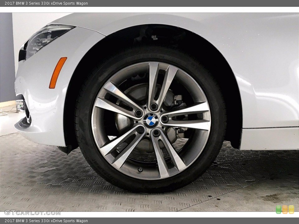 2017 BMW 3 Series 330i xDrive Sports Wagon Wheel and Tire Photo #138861071