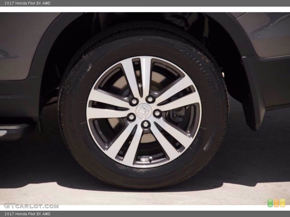 2017 Honda Pilot EX AWD Wheel and Tire Photo #138890507