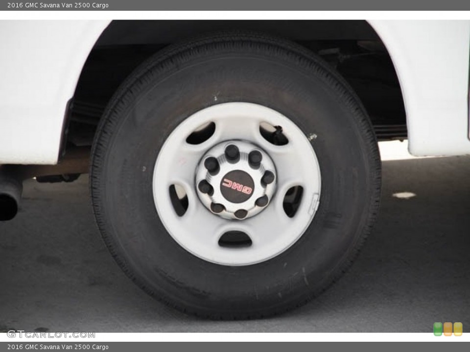 2016 GMC Savana Van 2500 Cargo Wheel and Tire Photo #138891791