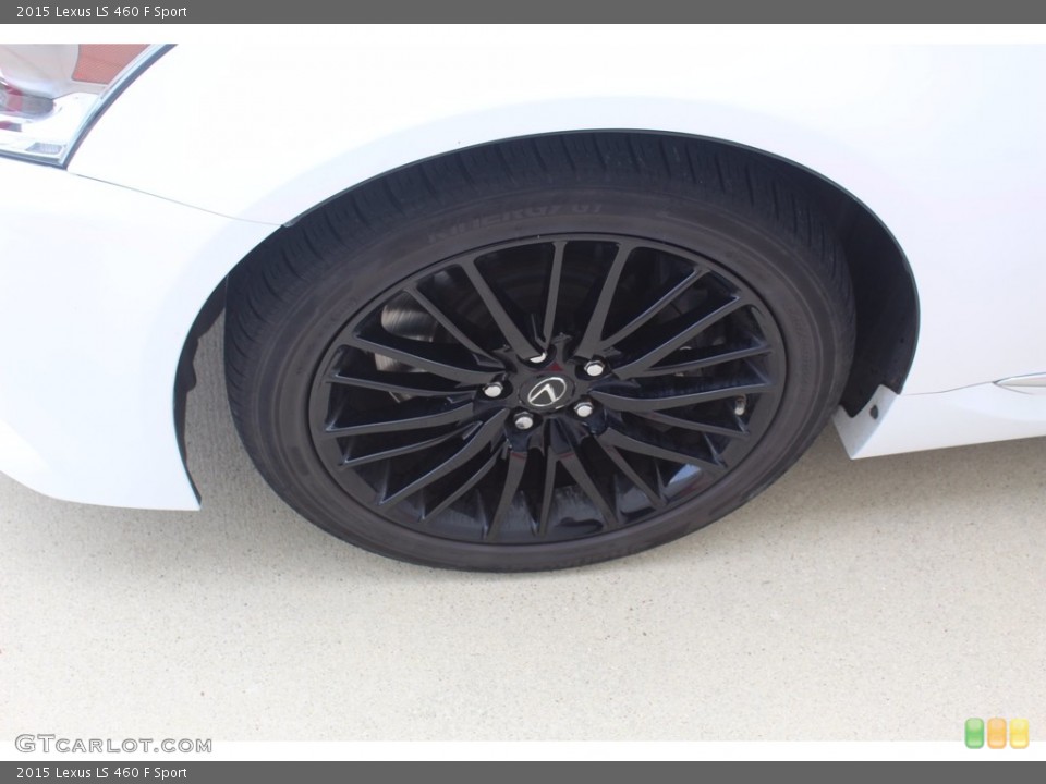 2015 Lexus LS 460 F Sport Wheel and Tire Photo #138895130