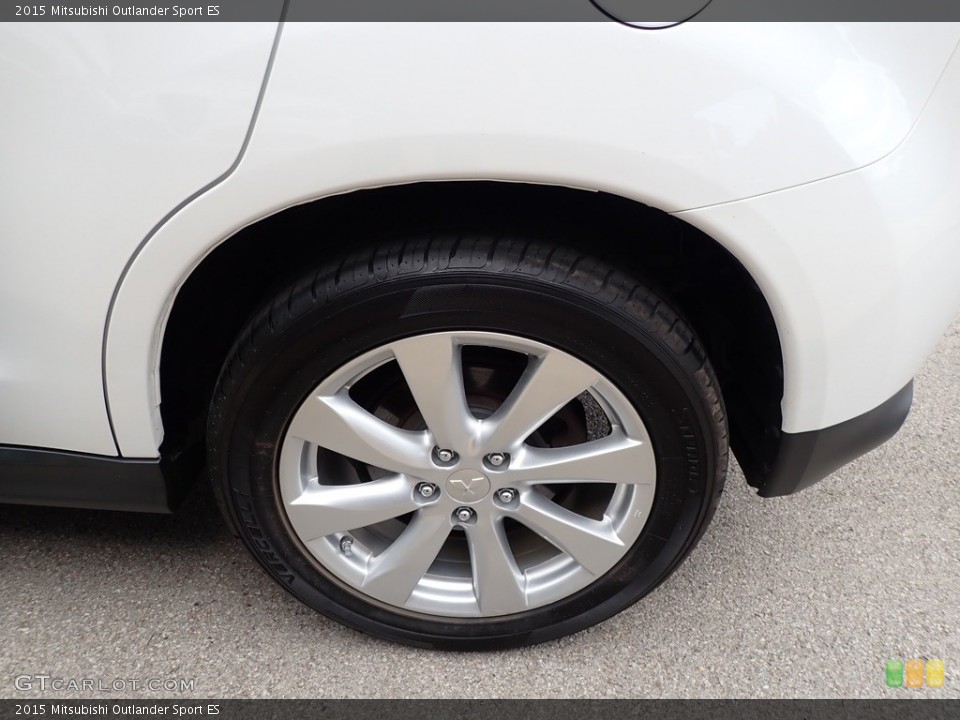 2015 Mitsubishi Outlander Sport ES Wheel and Tire Photo #138916526