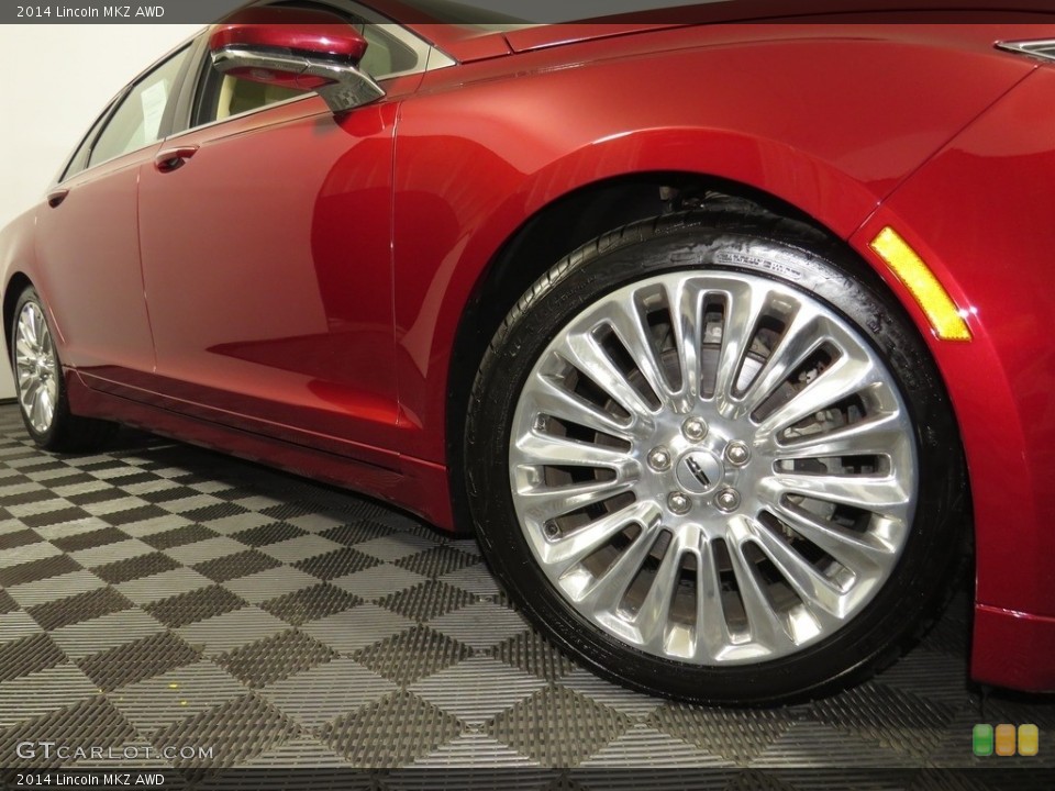 2014 Lincoln MKZ AWD Wheel and Tire Photo #138916556