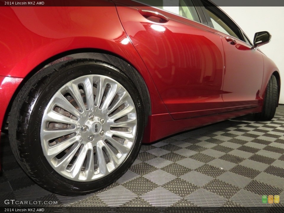 2014 Lincoln MKZ AWD Wheel and Tire Photo #138916847