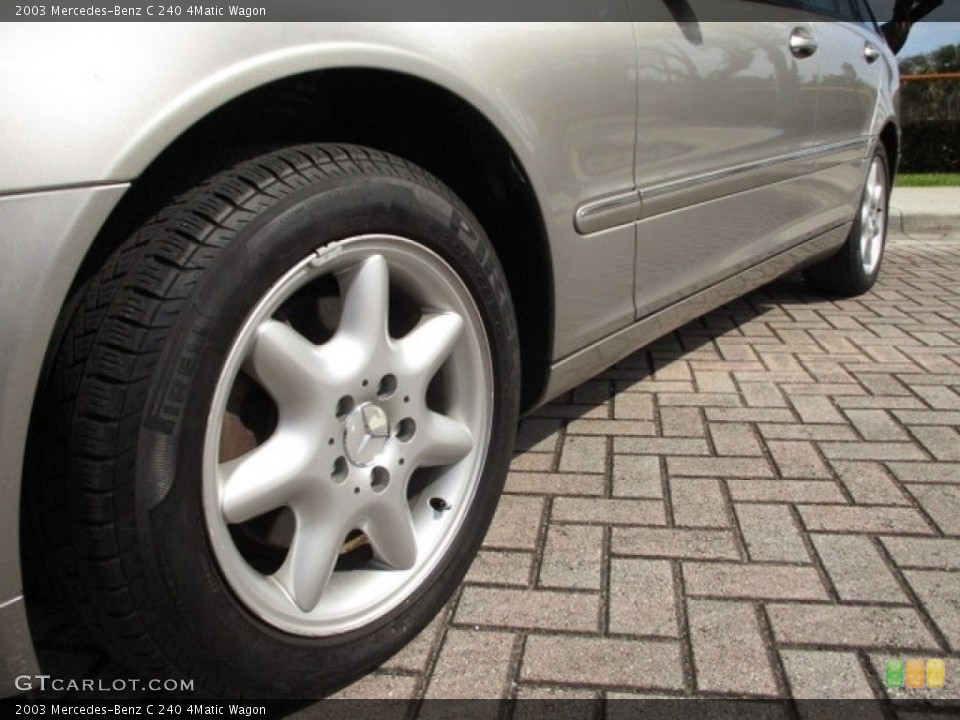 2003 Mercedes-Benz C 240 4Matic Wagon Wheel and Tire Photo #138942950