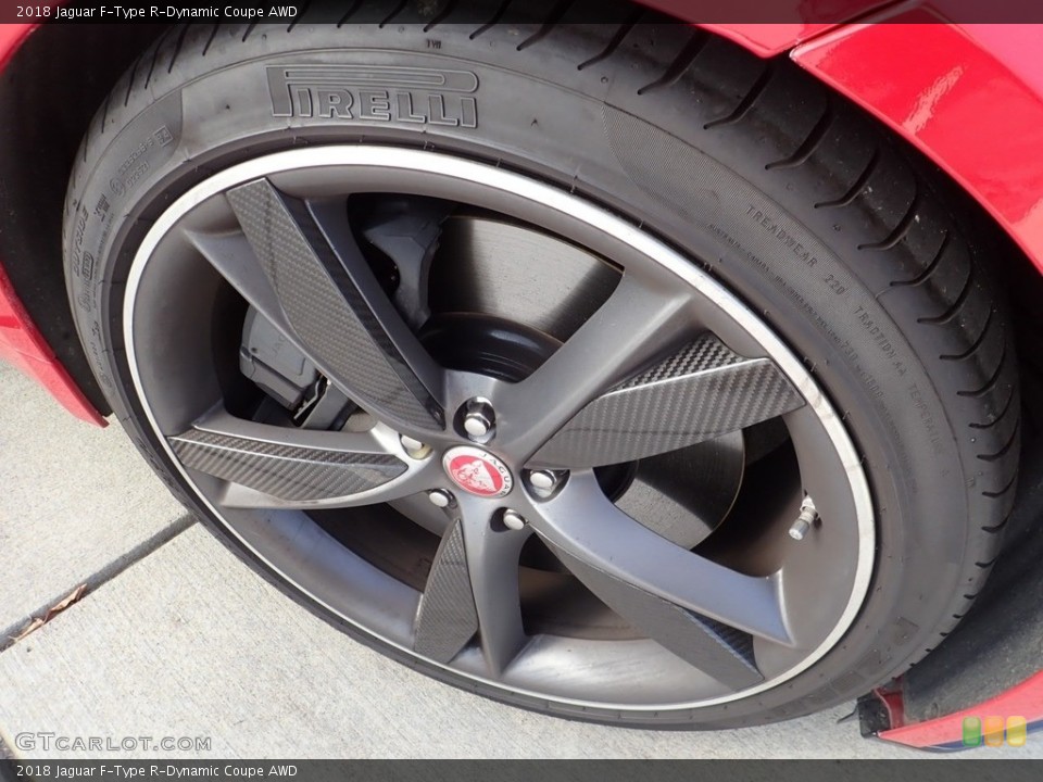 2018 Jaguar F-Type R-Dynamic Coupe AWD Wheel and Tire Photo #138943202