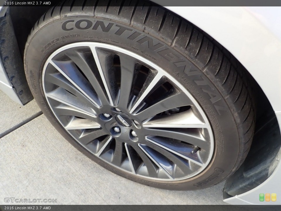2016 Lincoln MKZ 3.7 AWD Wheel and Tire Photo #138943652