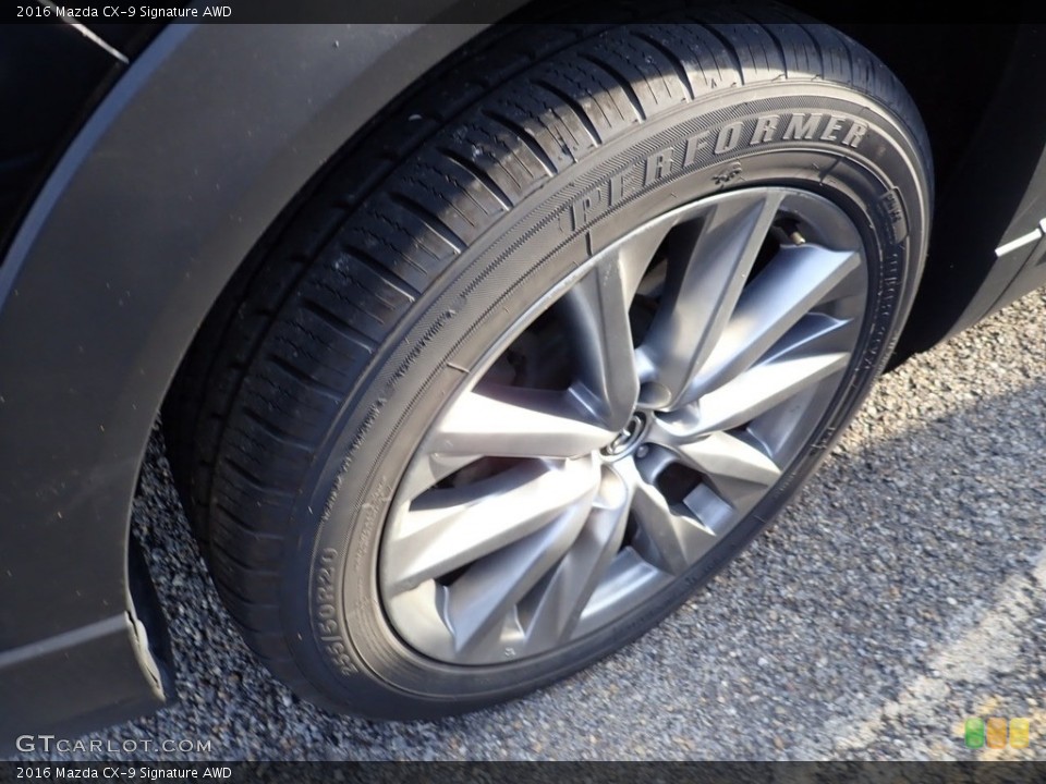 2016 Mazda CX-9 Signature AWD Wheel and Tire Photo #138959495