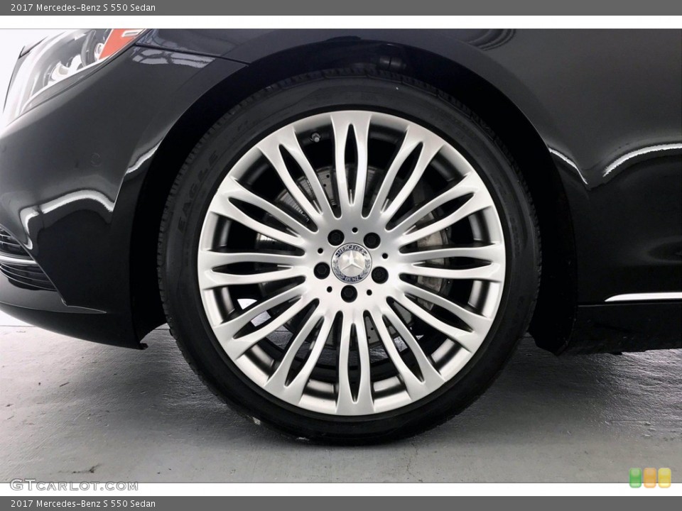 2017 Mercedes-Benz S 550 Sedan Wheel and Tire Photo #138959666
