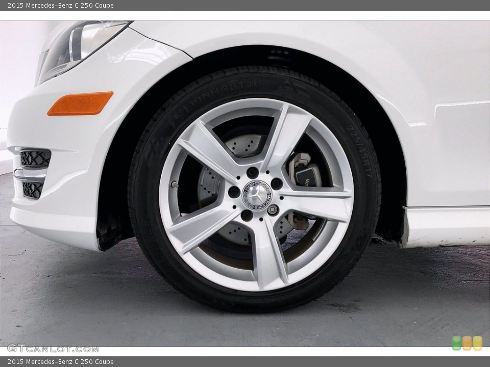 2015 Mercedes-Benz C 250 Coupe Wheel and Tire Photo #138983310