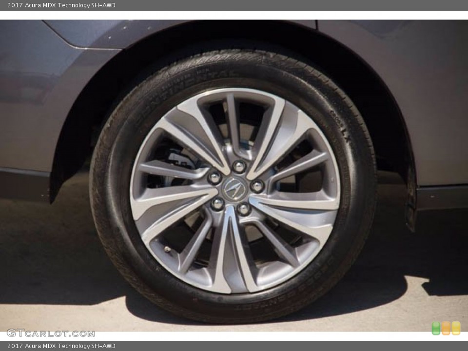 2017 Acura MDX Technology SH-AWD Wheel and Tire Photo #138994334