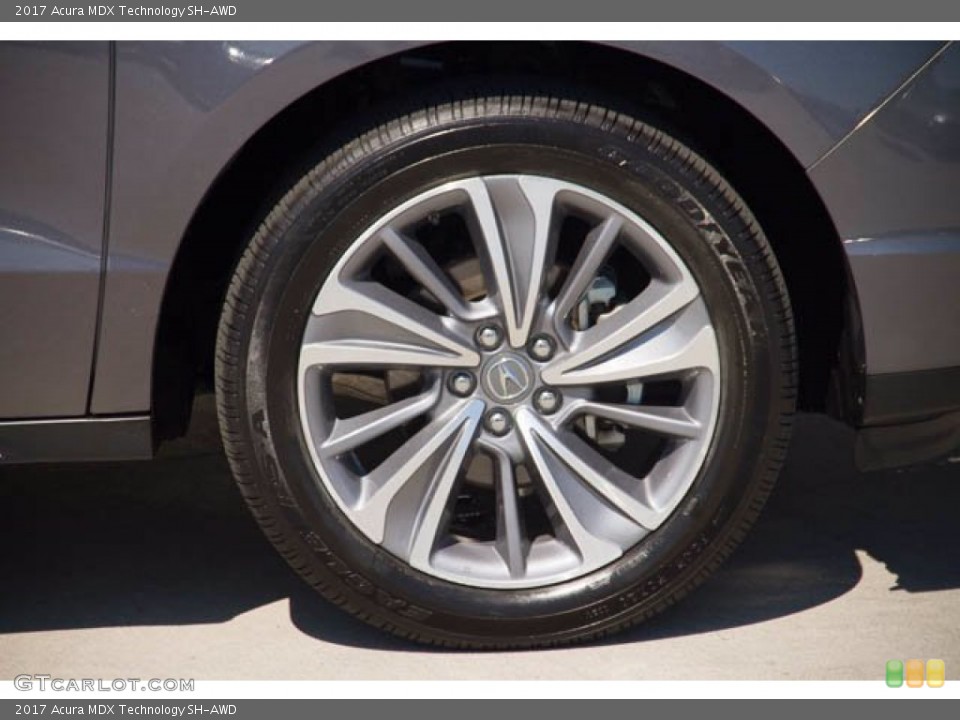 2017 Acura MDX Technology SH-AWD Wheel and Tire Photo #138994349