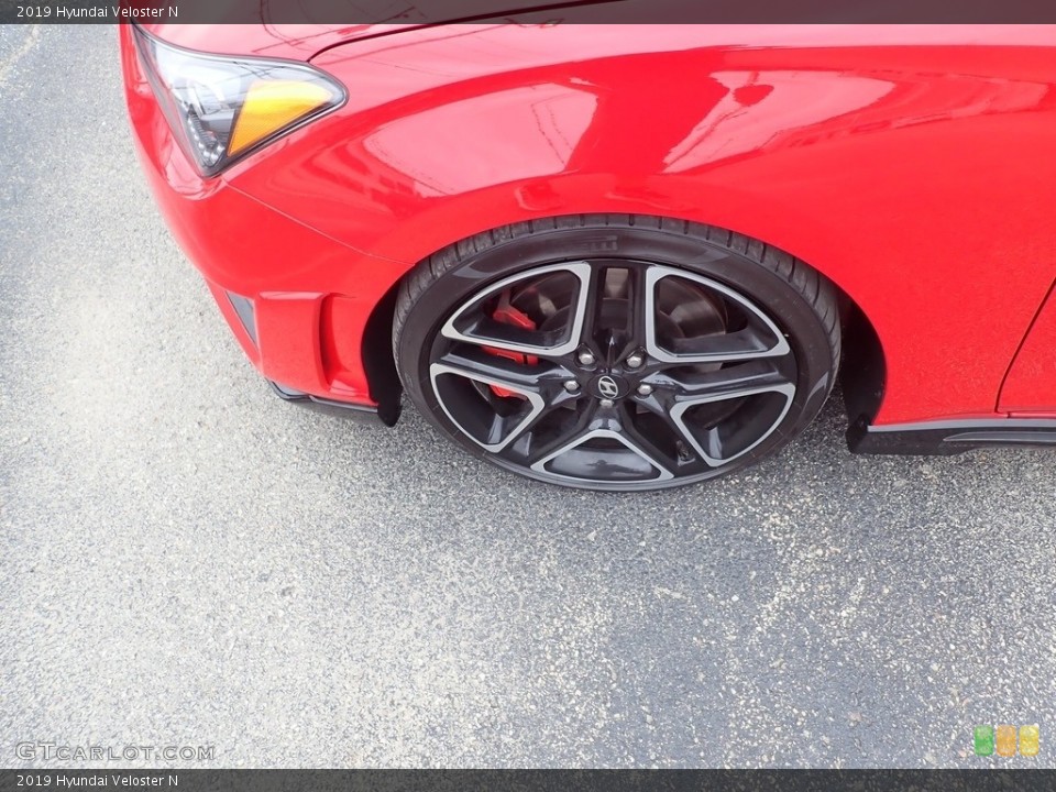 2019 Hyundai Veloster N Wheel and Tire Photo #139003112