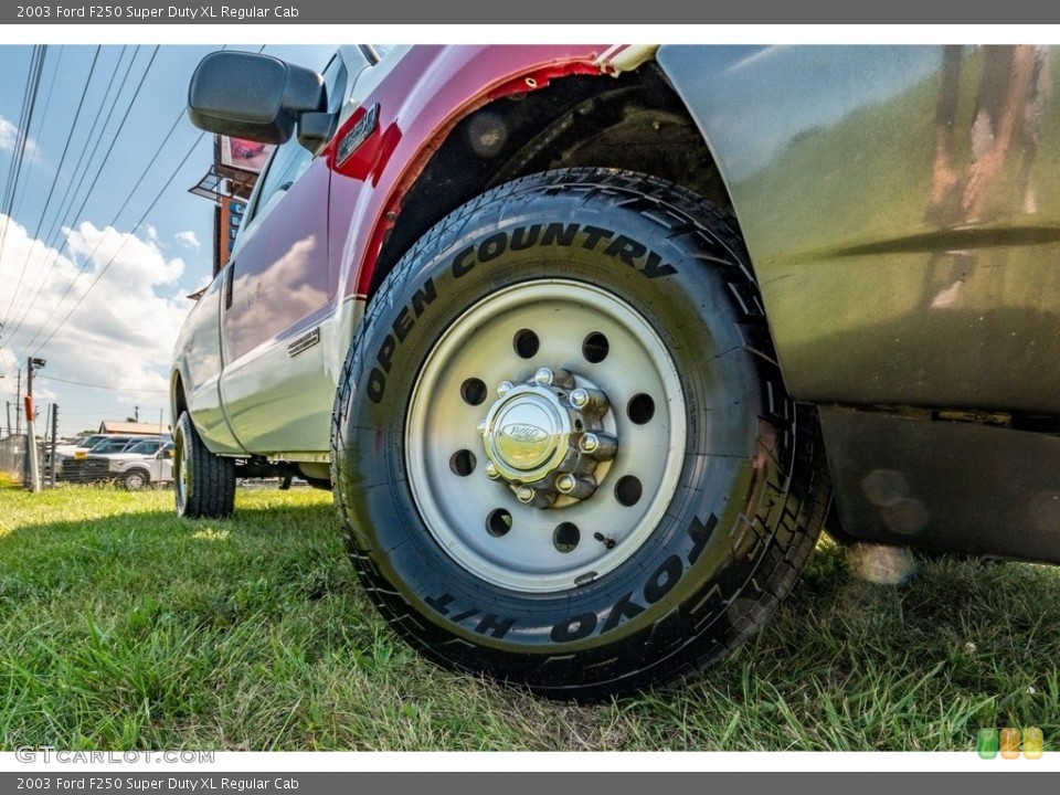 2003 Ford F250 Super Duty Custom Wheel and Tire Photo #139005272