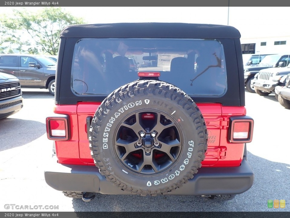 2020 Jeep Wrangler Willys 4x4 Wheel and Tire Photo #139006563