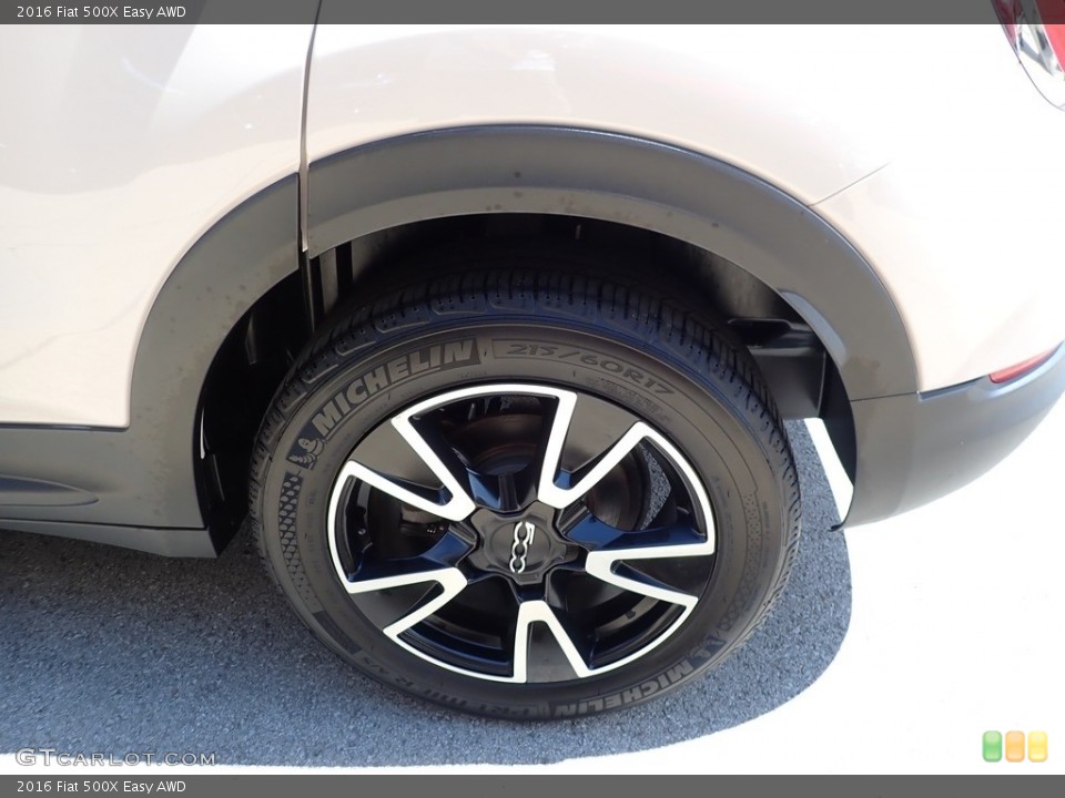 2016 Fiat 500X Wheels and Tires