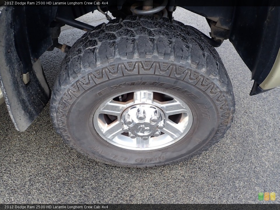 2012 Dodge Ram 2500 HD Laramie Longhorn Crew Cab 4x4 Wheel and Tire Photo #139024160