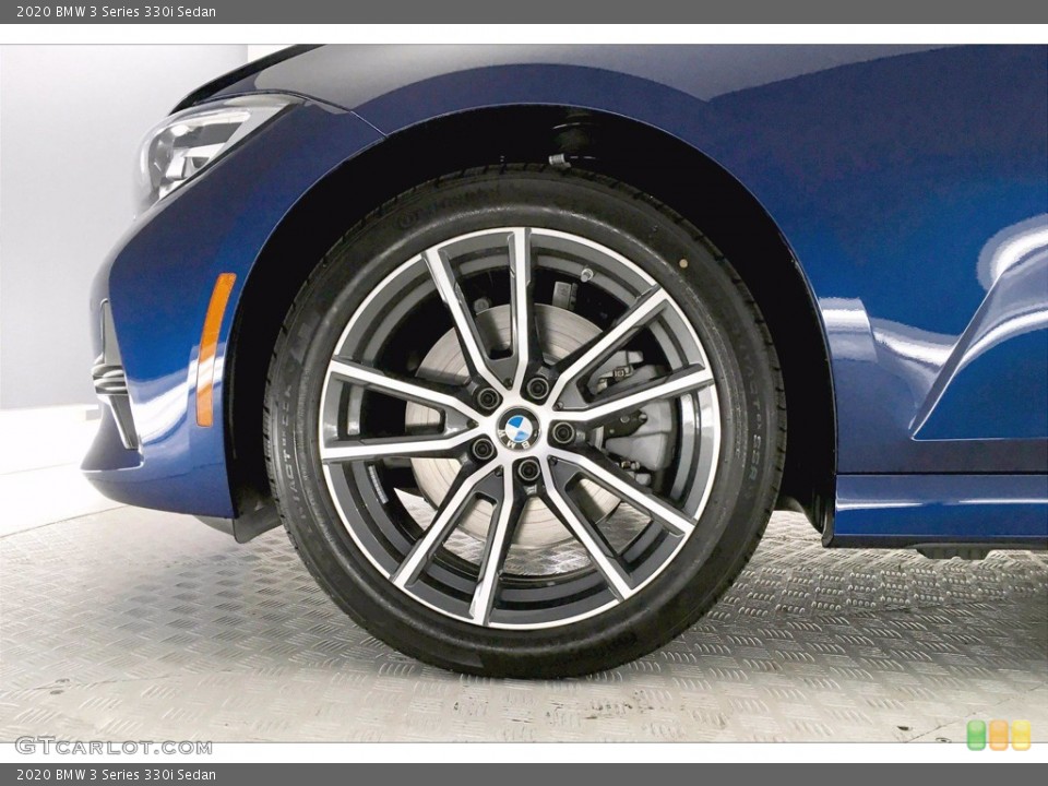 2020 BMW 3 Series 330i Sedan Wheel and Tire Photo #139025102