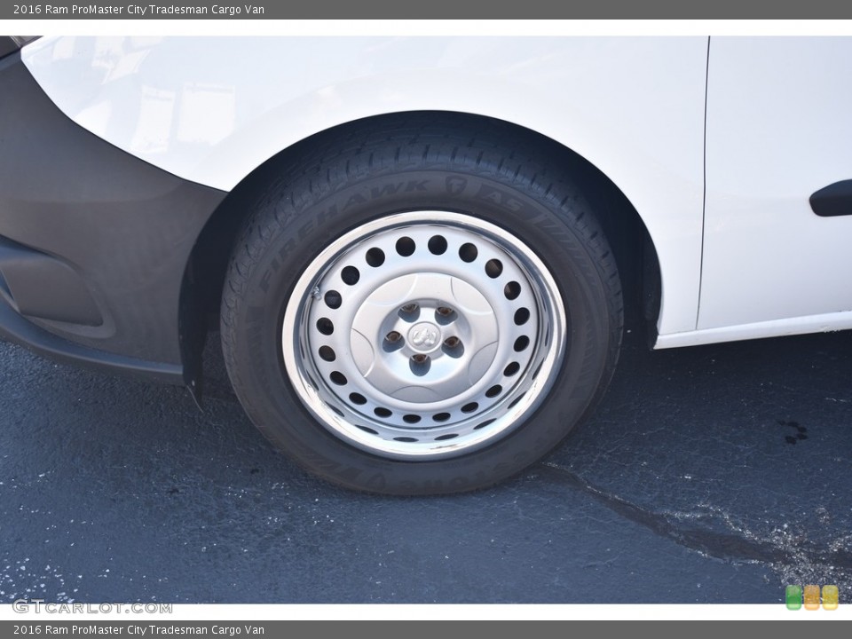 2016 Ram ProMaster City Tradesman Cargo Van Wheel and Tire Photo #139026617