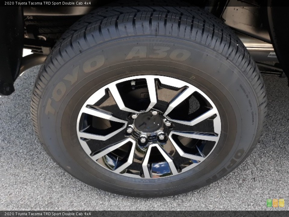 2020 Toyota Tacoma TRD Sport Double Cab 4x4 Wheel and Tire Photo #139037159