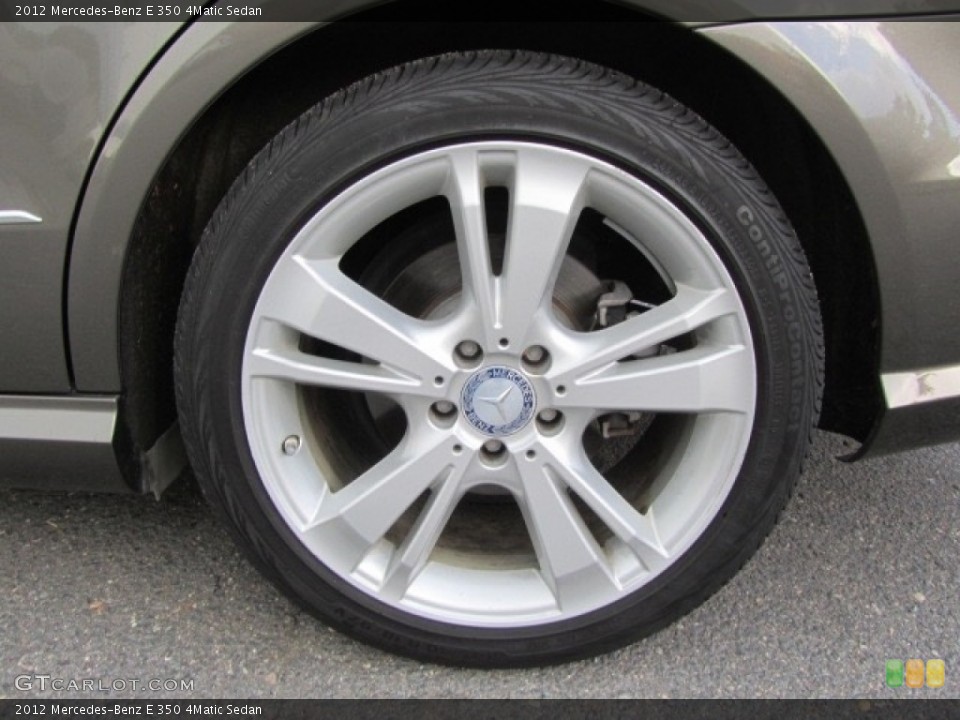 2012 Mercedes-Benz E 350 4Matic Sedan Wheel and Tire Photo #139052875