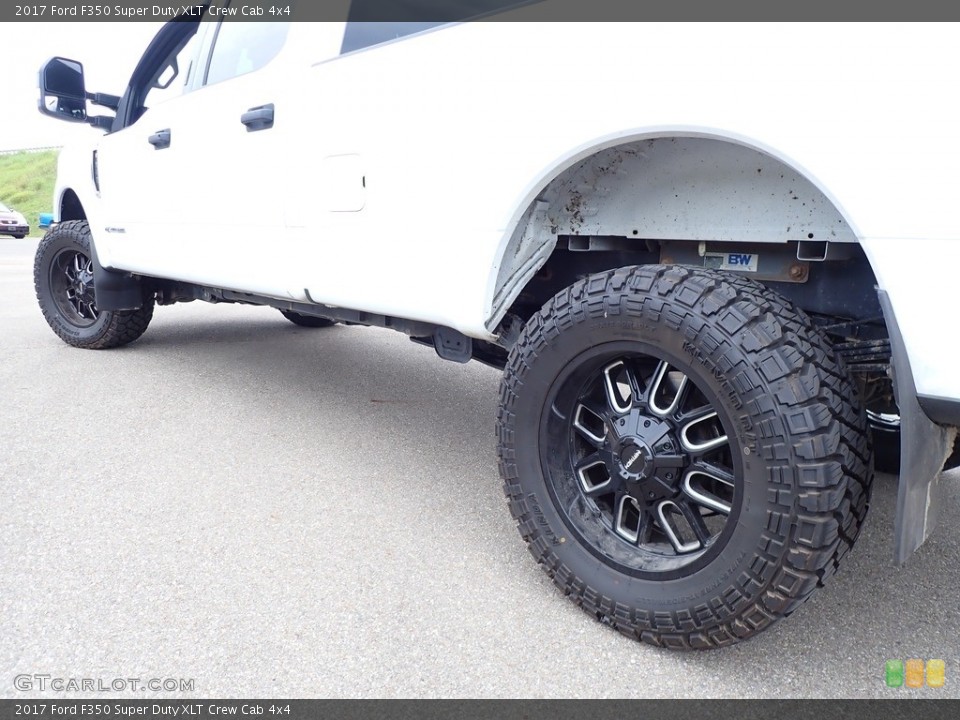 2017 Ford F350 Super Duty Custom Wheel and Tire Photo #139054425