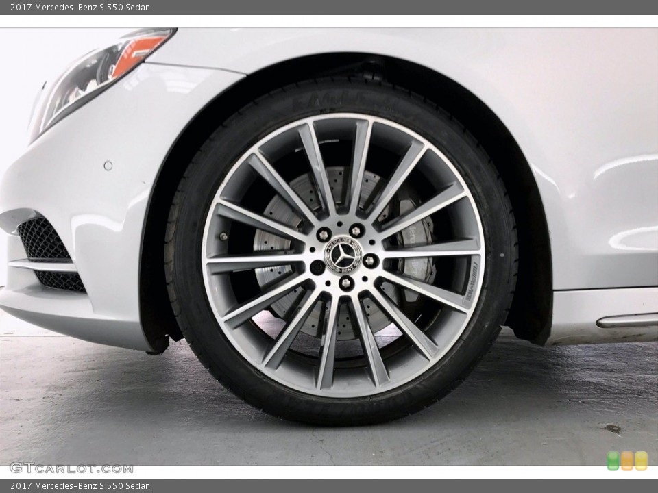 2017 Mercedes-Benz S 550 Sedan Wheel and Tire Photo #139054439
