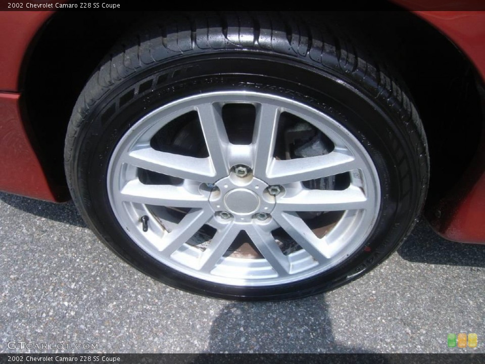 2002 Chevrolet Camaro Z28 SS Coupe Wheel and Tire Photo #13906942