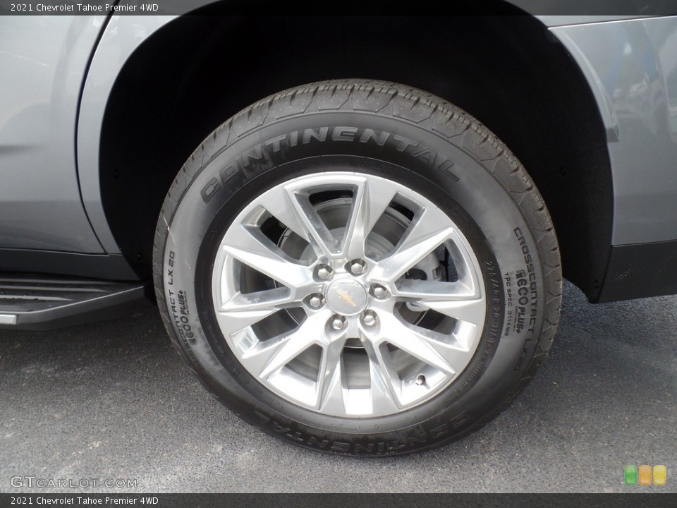2021 Chevrolet Tahoe Premier 4WD Wheel and Tire Photo #139071030