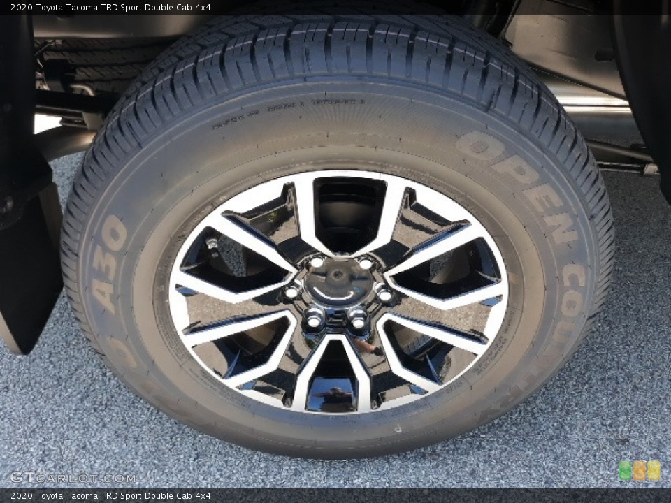 2020 Toyota Tacoma TRD Sport Double Cab 4x4 Wheel and Tire Photo #139071090