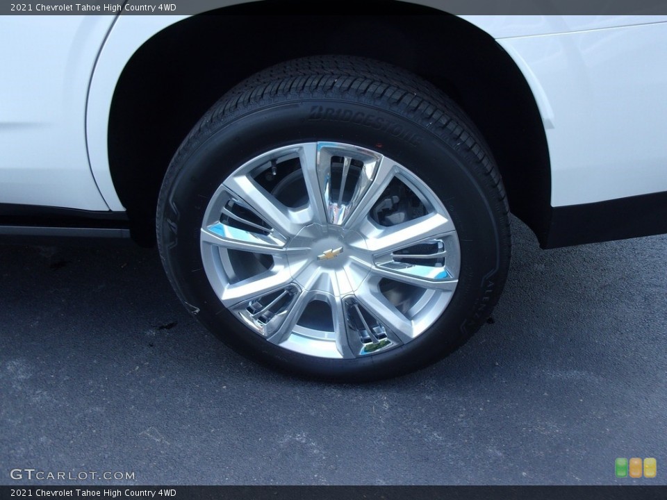 2021 Chevrolet Tahoe High Country 4WD Wheel and Tire Photo #139086658