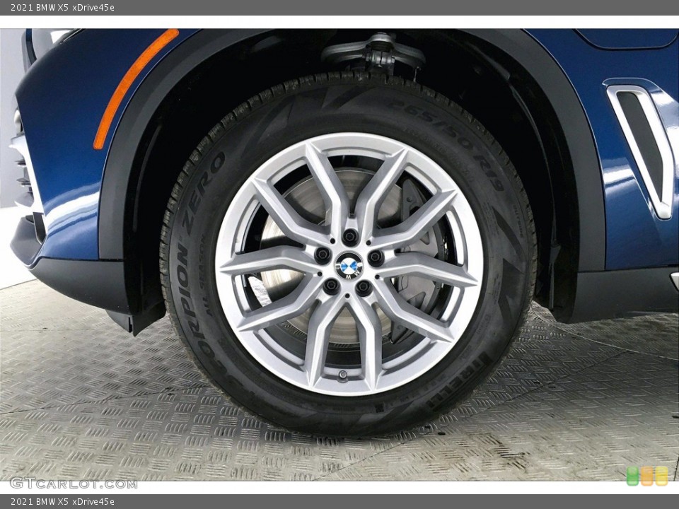 2021 BMW X5 xDrive45e Wheel and Tire Photo #139098229