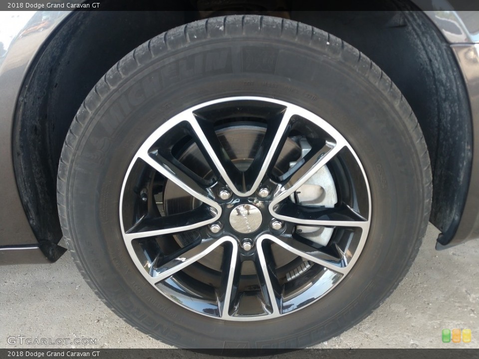 2018 Dodge Grand Caravan GT Wheel and Tire Photo #139100071