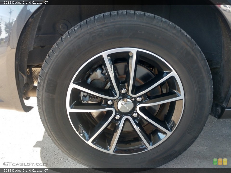 2018 Dodge Grand Caravan GT Wheel and Tire Photo #139100095