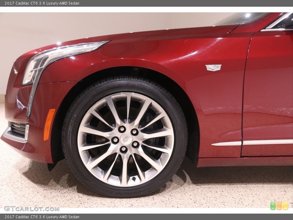 2017 Cadillac CT6 3.6 Luxury AWD Sedan Wheel and Tire Photo #139104131