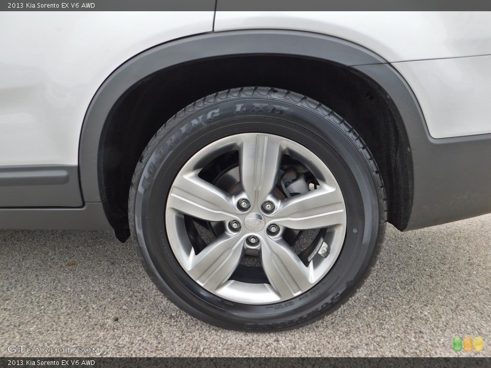2013 Kia Sorento EX V6 AWD Wheel and Tire Photo #139117006