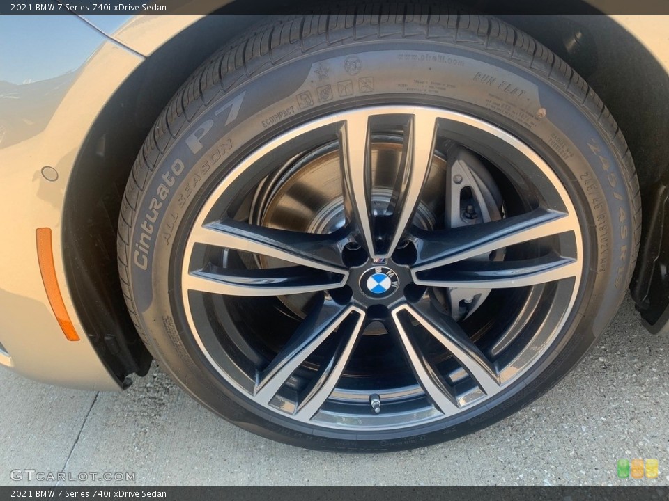 2021 BMW 7 Series 740i xDrive Sedan Wheel and Tire Photo #139140560