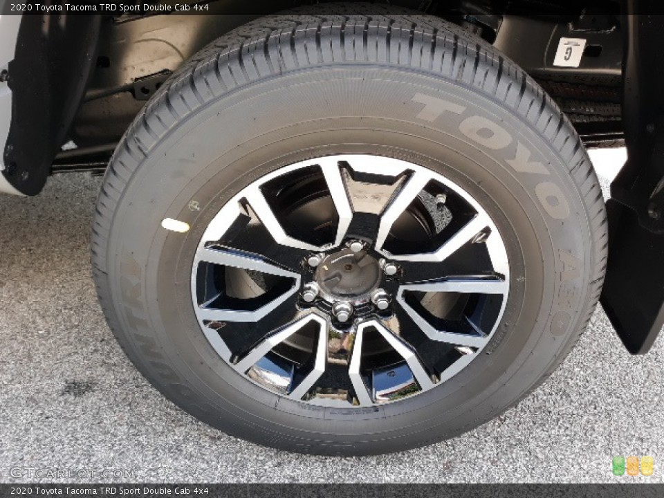 2020 Toyota Tacoma TRD Sport Double Cab 4x4 Wheel and Tire Photo #139150943