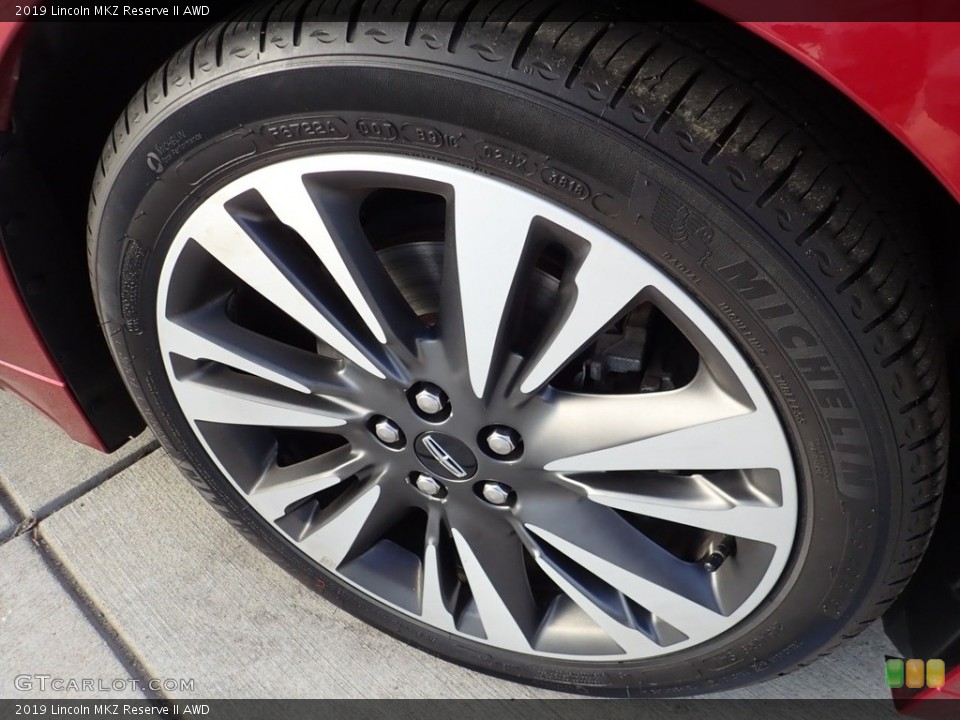 2019 Lincoln MKZ Reserve II AWD Wheel and Tire Photo #139155598