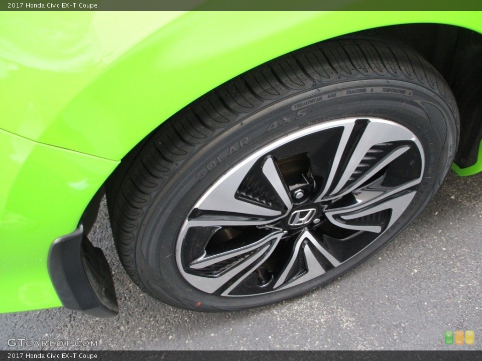2017 Honda Civic EX-T Coupe Wheel and Tire Photo #139195477