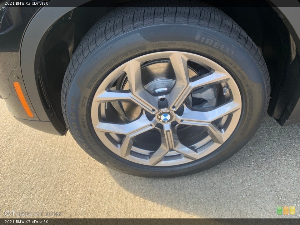 2021 BMW X3 xDrive30i Wheel and Tire Photo #139208097