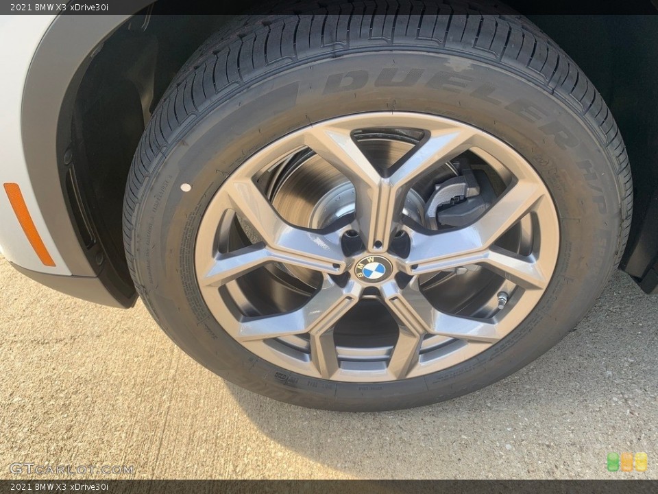 2021 BMW X3 xDrive30i Wheel and Tire Photo #139208211