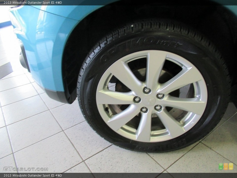 2013 Mitsubishi Outlander Sport ES 4WD Wheel and Tire Photo #139212258