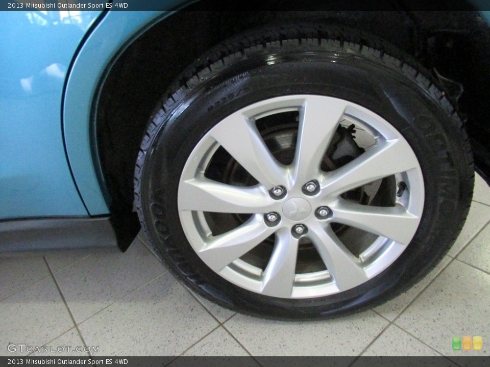 2013 Mitsubishi Outlander Sport ES 4WD Wheel and Tire Photo #139212276