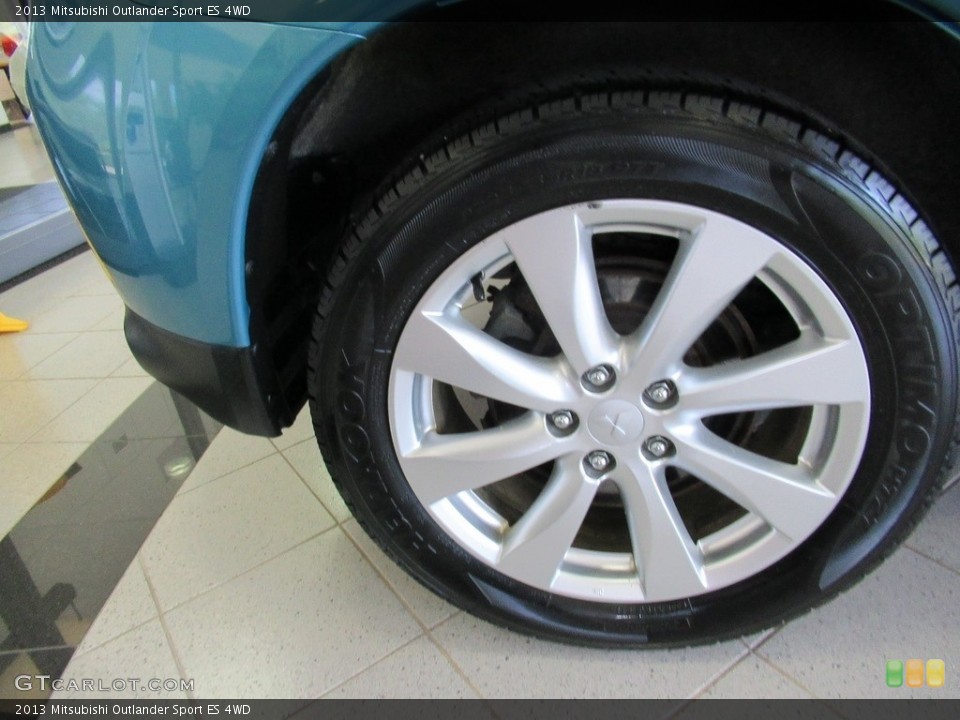 2013 Mitsubishi Outlander Sport ES 4WD Wheel and Tire Photo #139212288