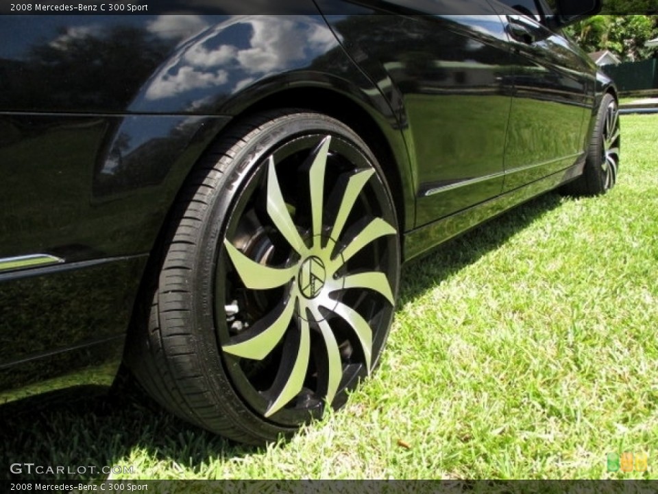 2008 Mercedes-Benz C Custom Wheel and Tire Photo #139213866