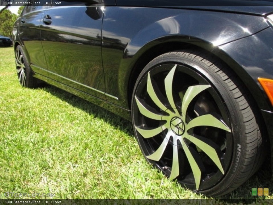 2008 Mercedes-Benz C Custom Wheel and Tire Photo #139214385