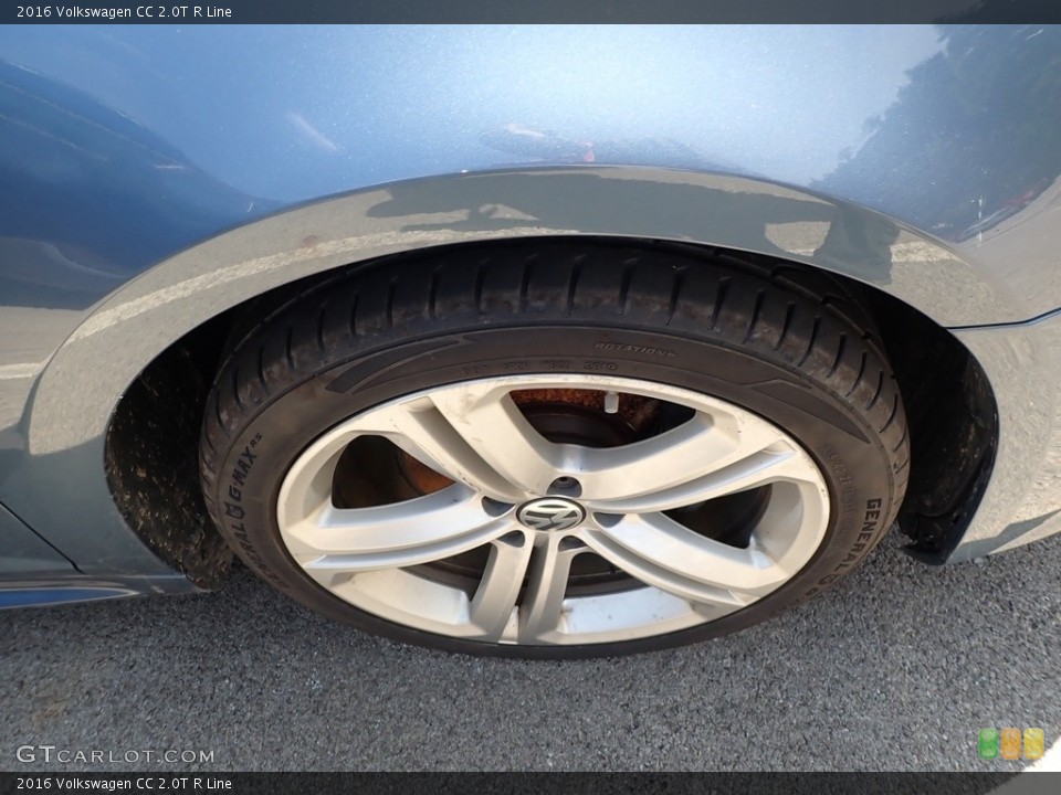 2016 Volkswagen CC 2.0T R Line Wheel and Tire Photo #139246222