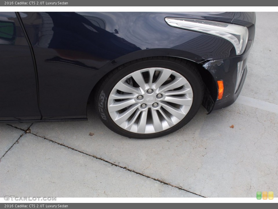 2016 Cadillac CTS 2.0T Luxury Sedan Wheel and Tire Photo #139257419