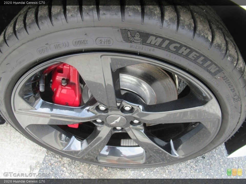 2020 Hyundai Genesis G70 Wheel and Tire Photo #139260158
