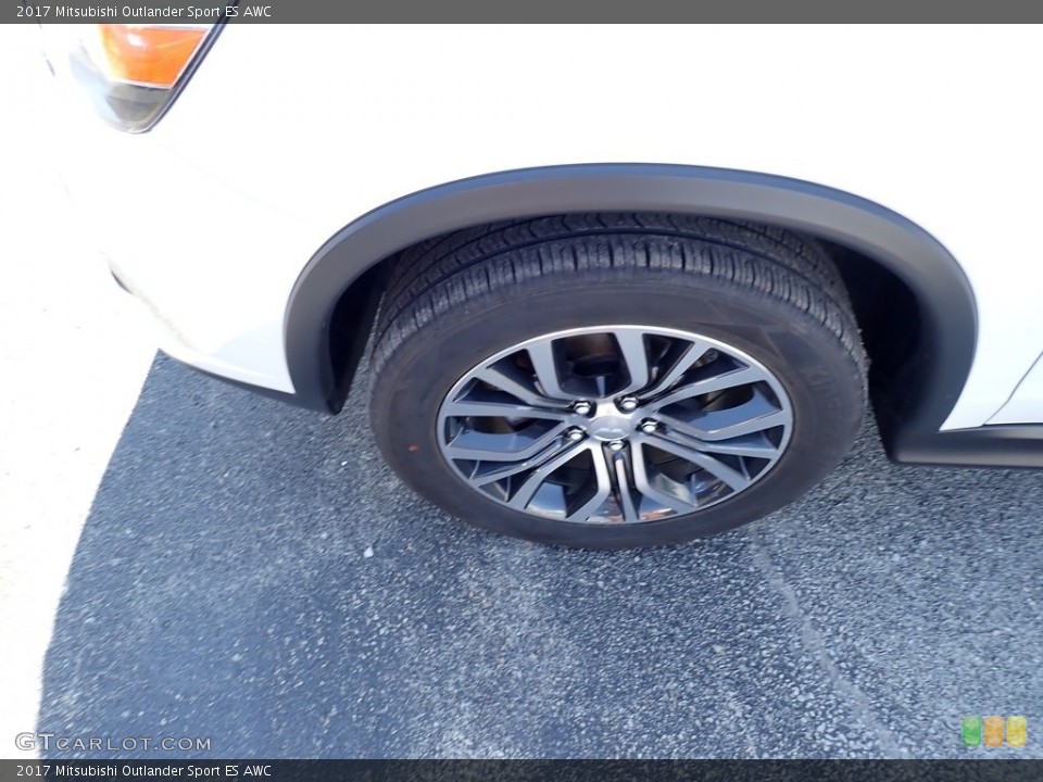 2017 Mitsubishi Outlander Sport ES AWC Wheel and Tire Photo #139264763
